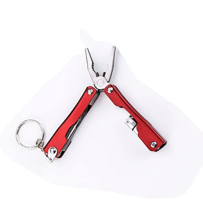 Portable 9in1 Outdoor Aluminum Multi Tool Keychain