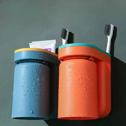 Easy Stick Wall Toothbrush Holder