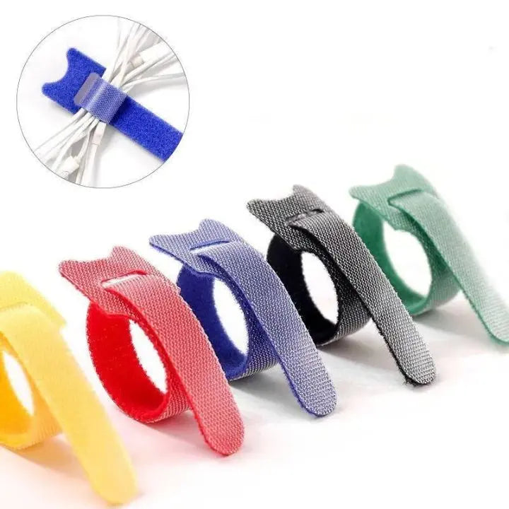 Sticky Cable Management Stickers (50 Pack)
