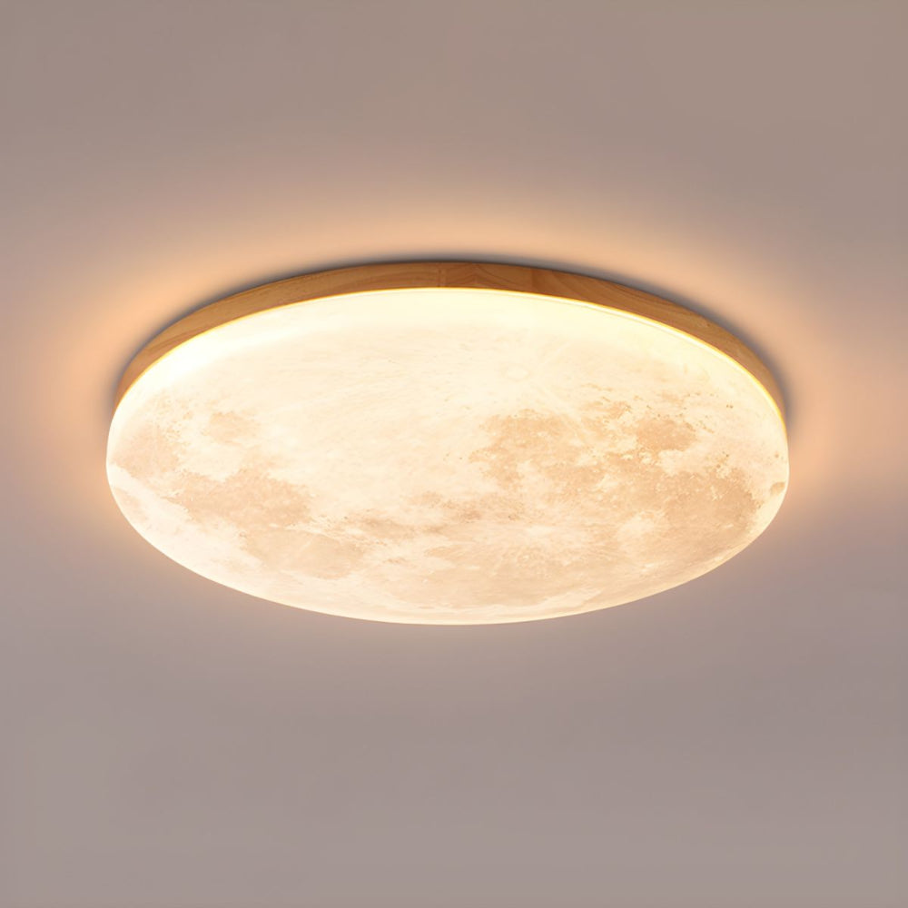 Sleek Round Ceiling Light Fixture Soft Home Illumination