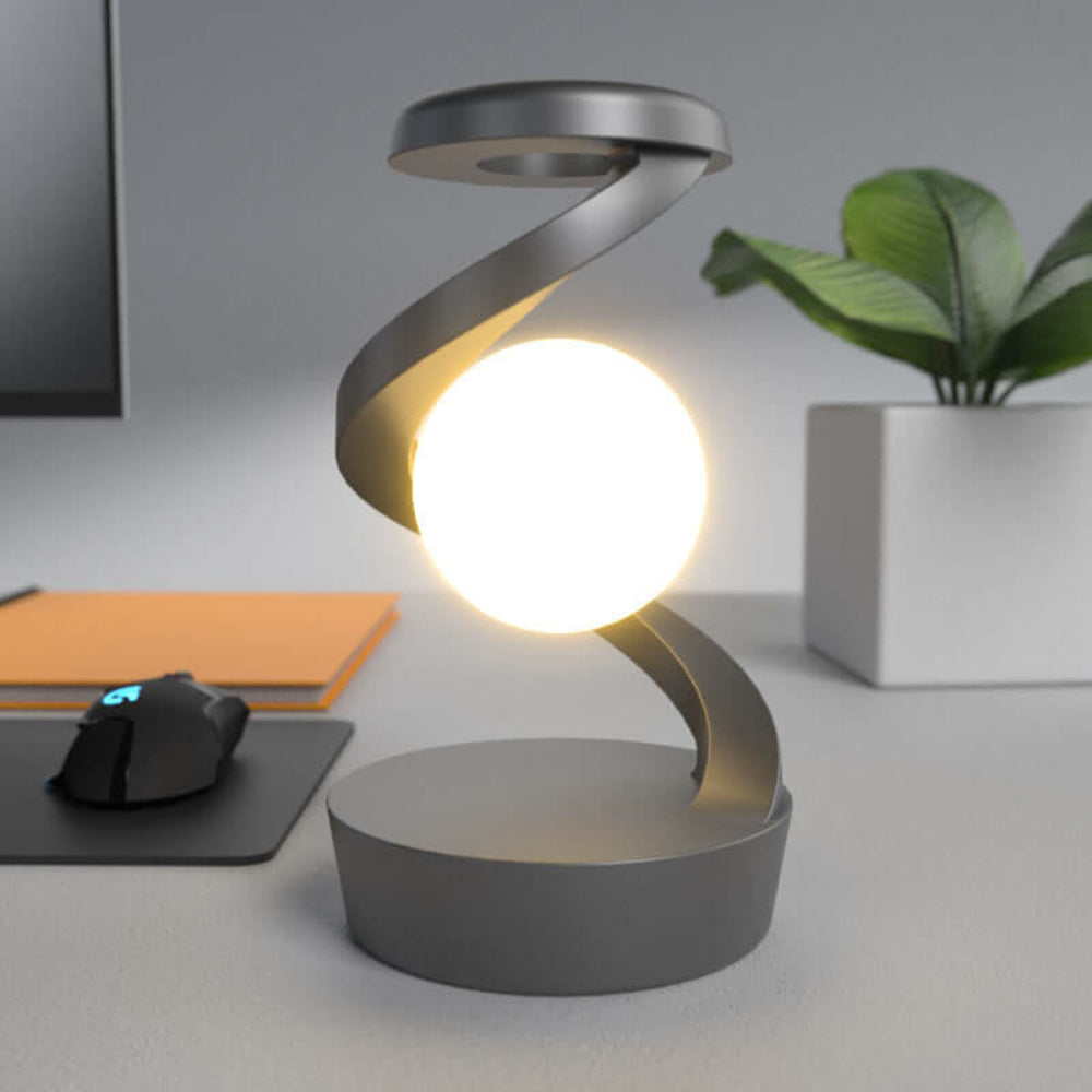 Compact Wireless LED Desk Lamp