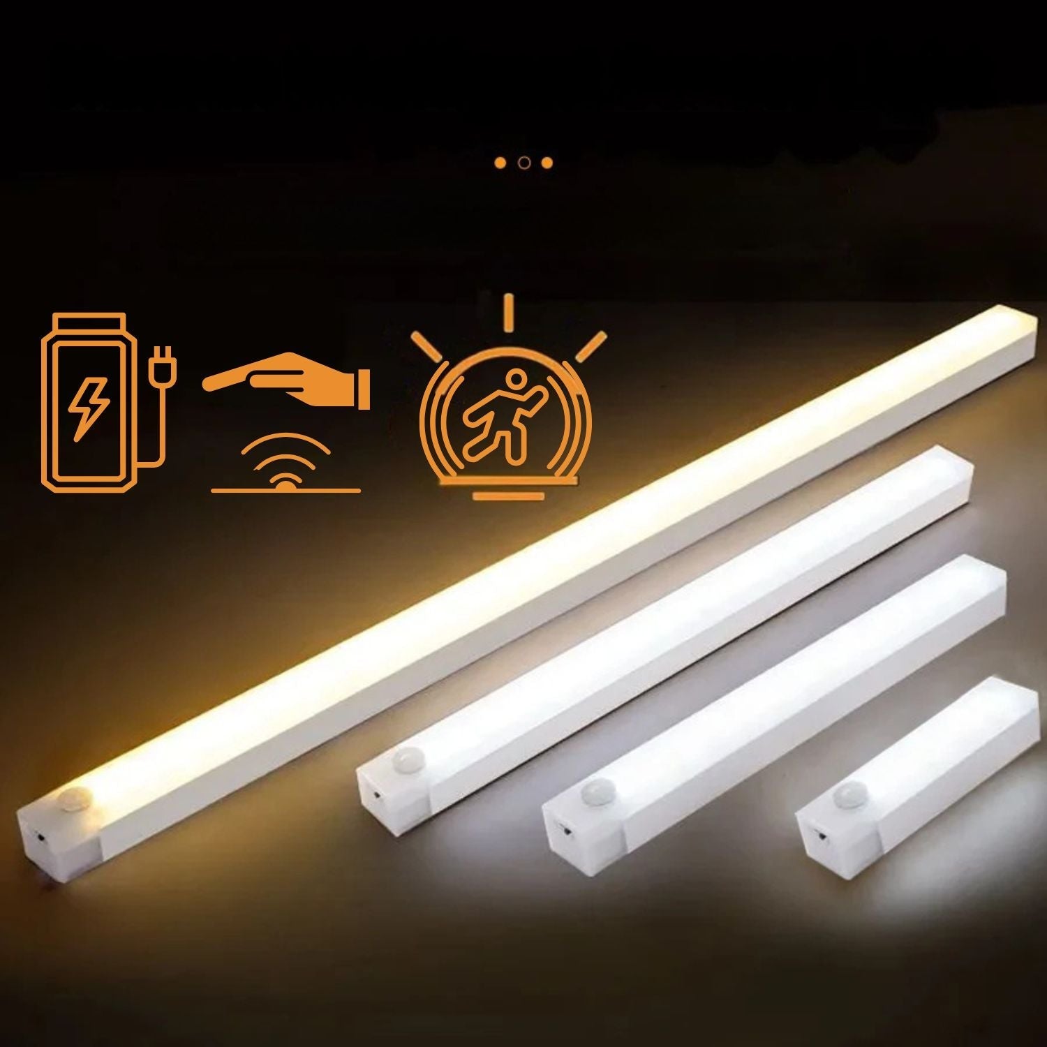 Bright Motion Sensor Night Light with Magnetic Base - Fesara