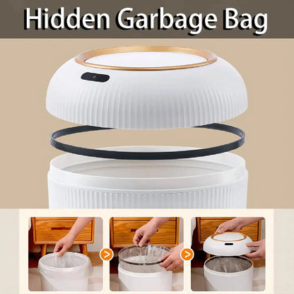 Fesara Sensor Trash Can - Leak-Proof & Sleek Design