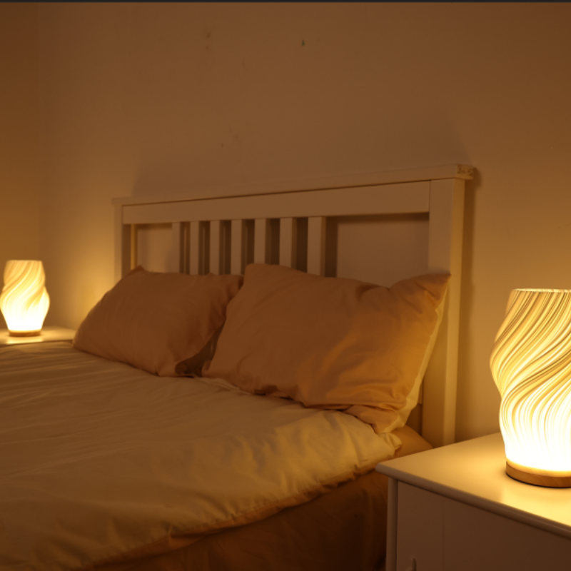 Stylish Contemporary Spiral LED Desk Lamp