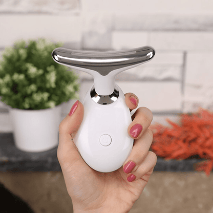 Advanced Facial Rejuvenation Device with LED Light - Fesara