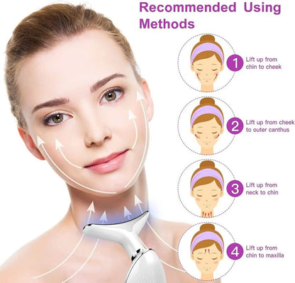 Serenetouch – 3-in-1 facial massager with light therapy, vibration, and heat functions 4
