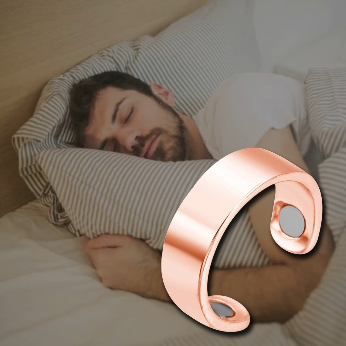 Serenitea | Comfortable Hypoallergenic Anti-Snoring Ring 2