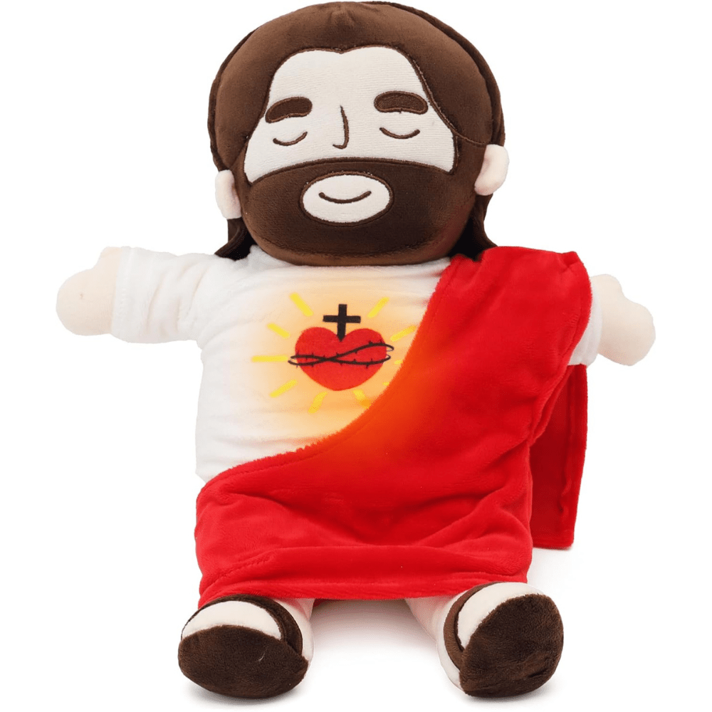 SerenityCuddle | Soft Hypoallergenic Jesus Plush Sleep Companion 3