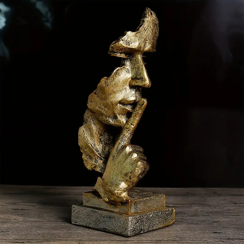 Modern Abstract Resin Figurine for Home Decor