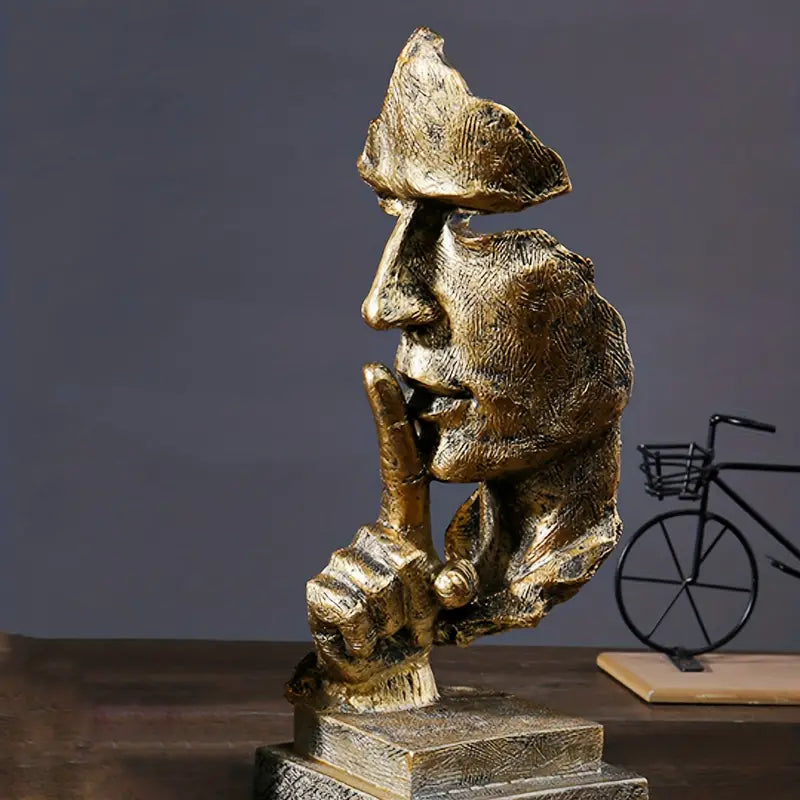 Modern Abstract Resin Figurine for Home Decor