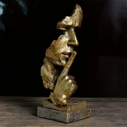 Modern Abstract Resin Figurine for Home Decor