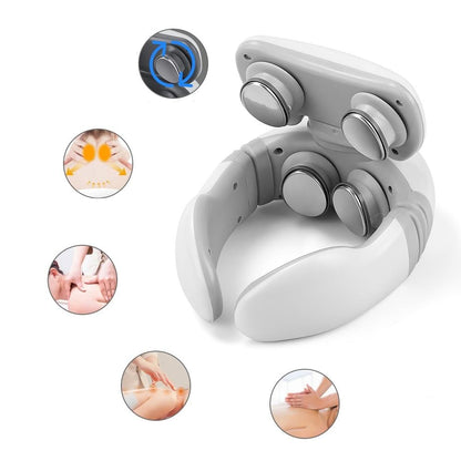 SerenityWave | Soothing 4D Wireless Neck and Shoulder Massager with Heat 3