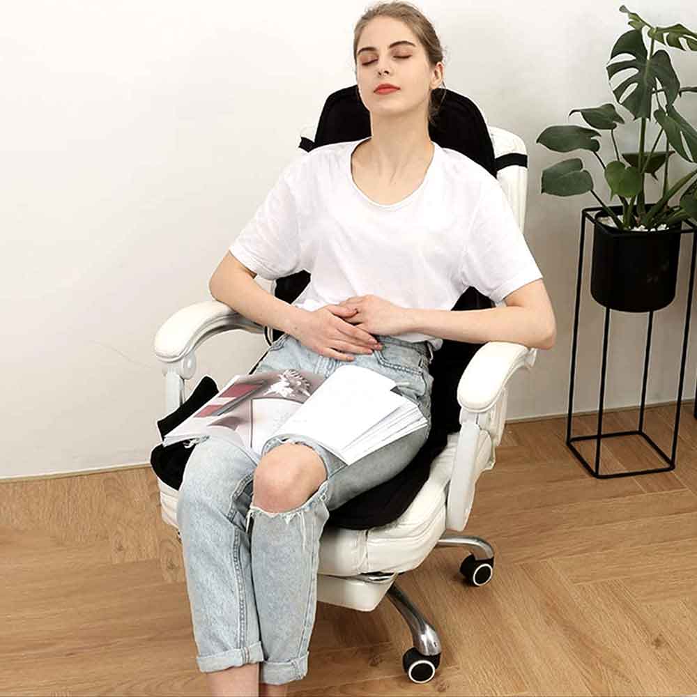 SerenityWave | Soothing Heated Shiatsu Massage Cushion for Chair 3
