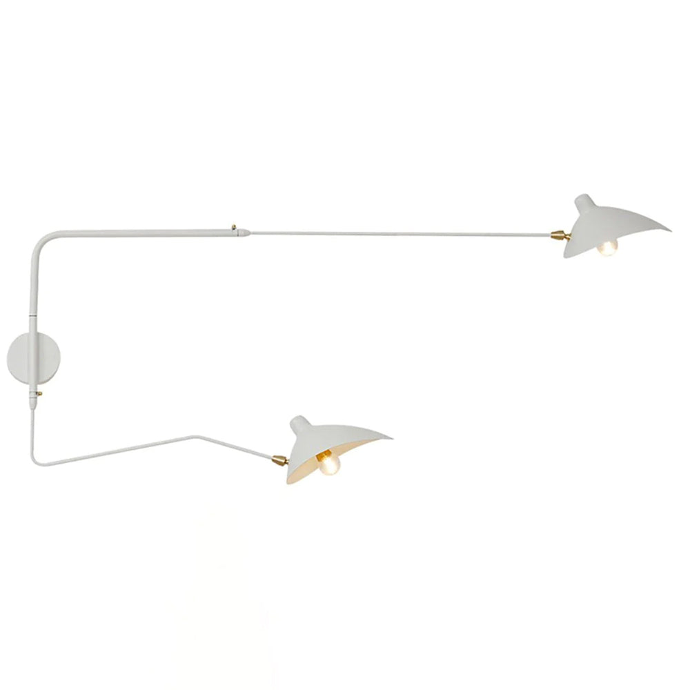 Adjustable Double Arm Wall Light for Versatile Lighting