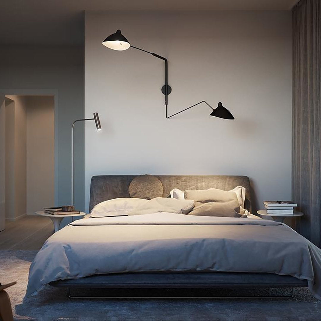 Adjustable Double Arm Wall Light for Versatile Lighting
