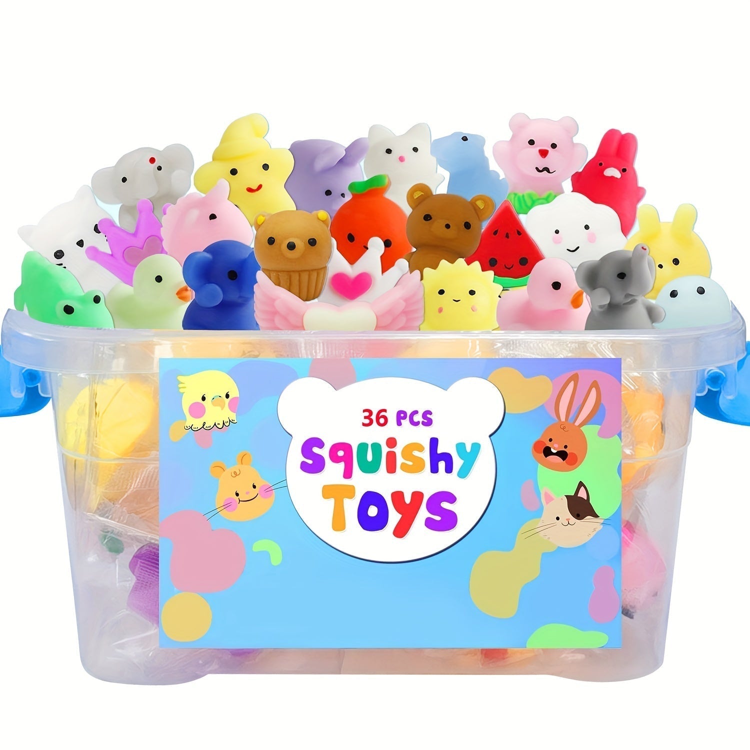 Soft Cute Animal Stress Relief Squishy Toy - Fesara