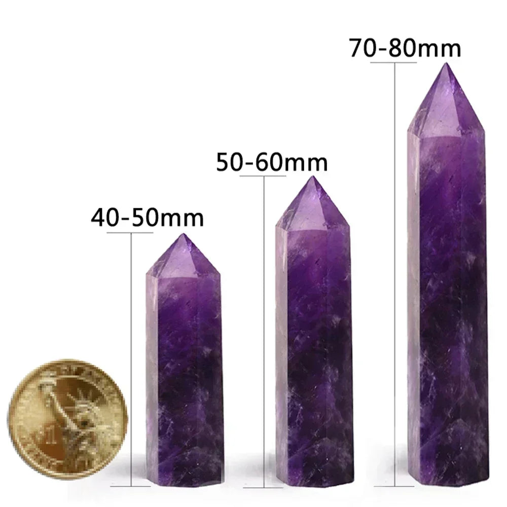 Small Genuine Crystal Healing Stone for Meditation