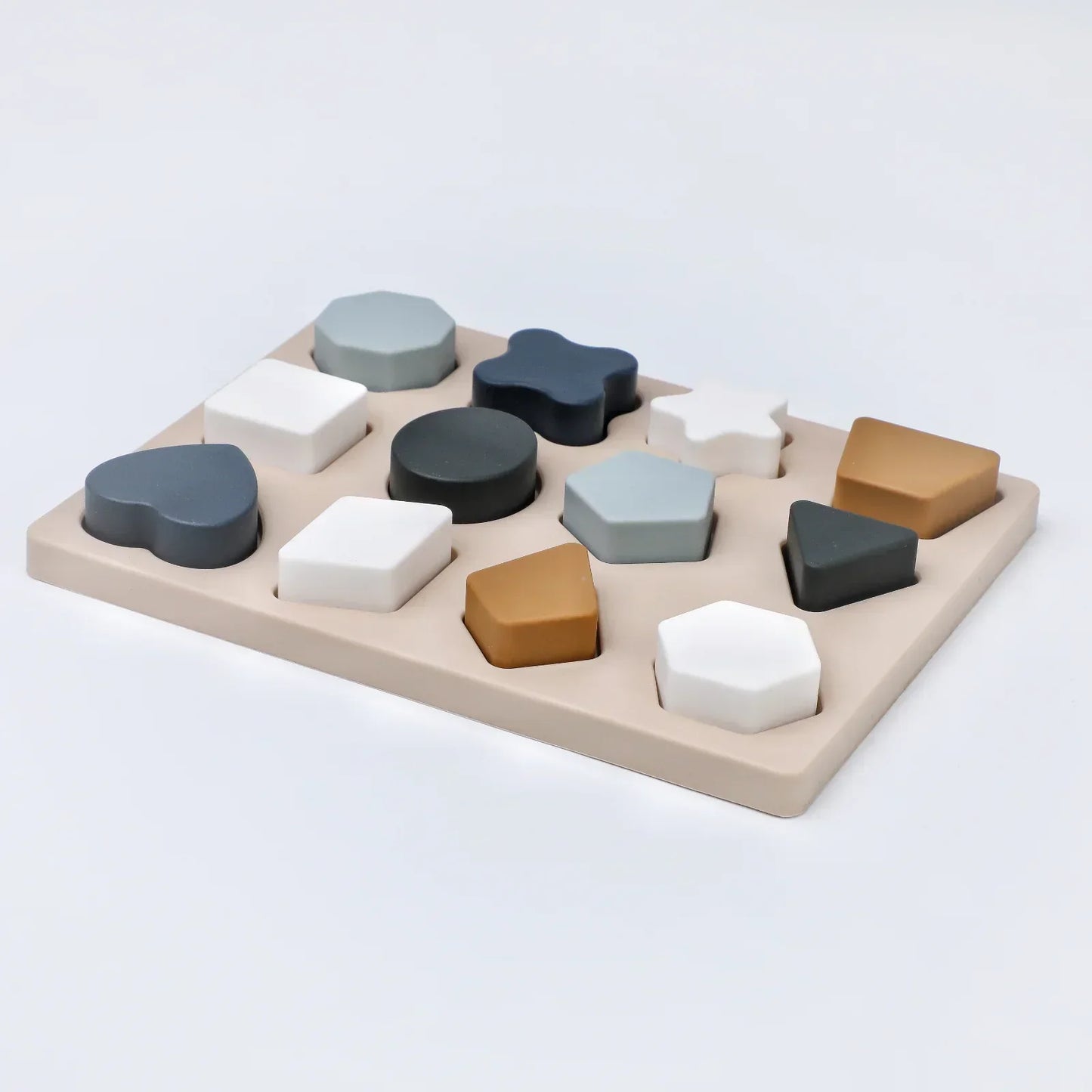 Fun Learning Silicone Shape Puzzle Toy - Fesara