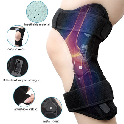 Comfortable Supportive Hinged Knee Brace