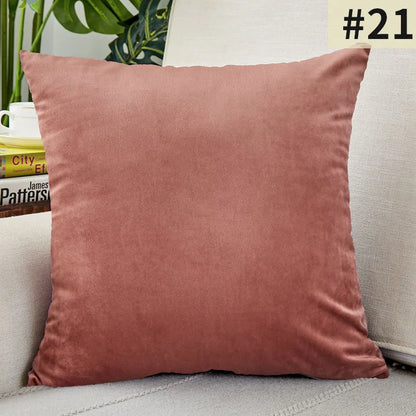 Plush Velvet Pillow Cover for Sophisticated Home Decor