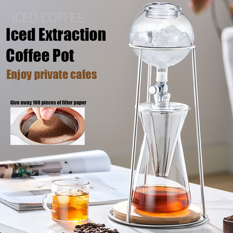 Classic Artistic Glass Coffee Maker