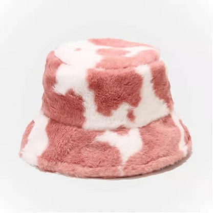 Cozy Faux Fur Warm Beanie Hat for Men Women