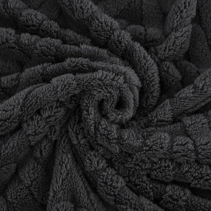 Warm Plush Fleece Blanket for Autumn Winter