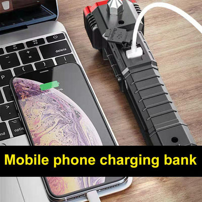 Powerful Waterproof Rechargeable LED Flashlight