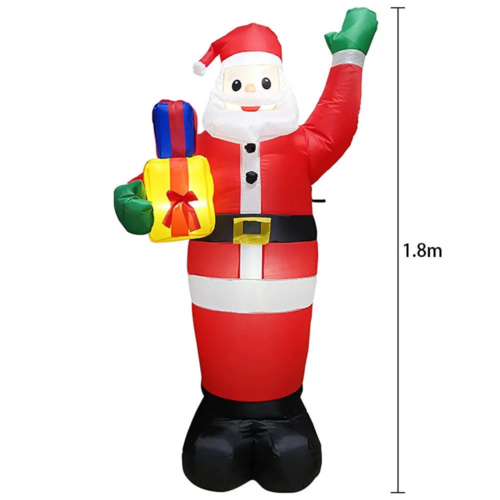 Large Blow Up Lighted Holiday Christmas Tree
