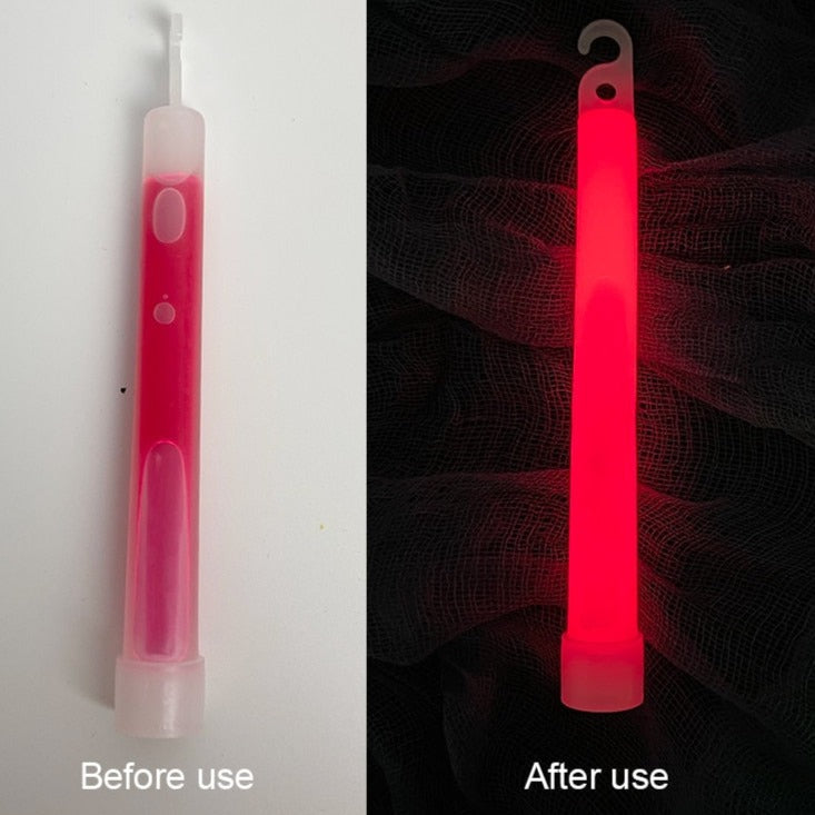 Compact 5 Pack Glow Sticks for Travel - Fesara