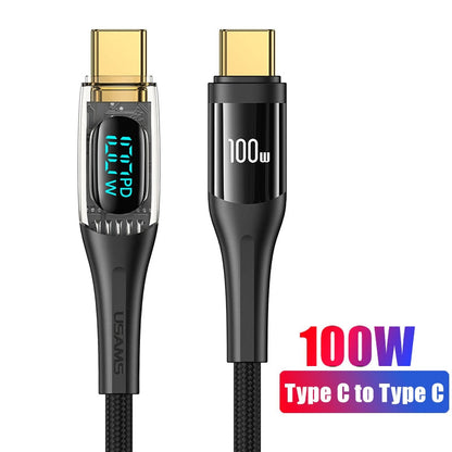 Quick Charge LED Fast Charging USB Cable - Fesara