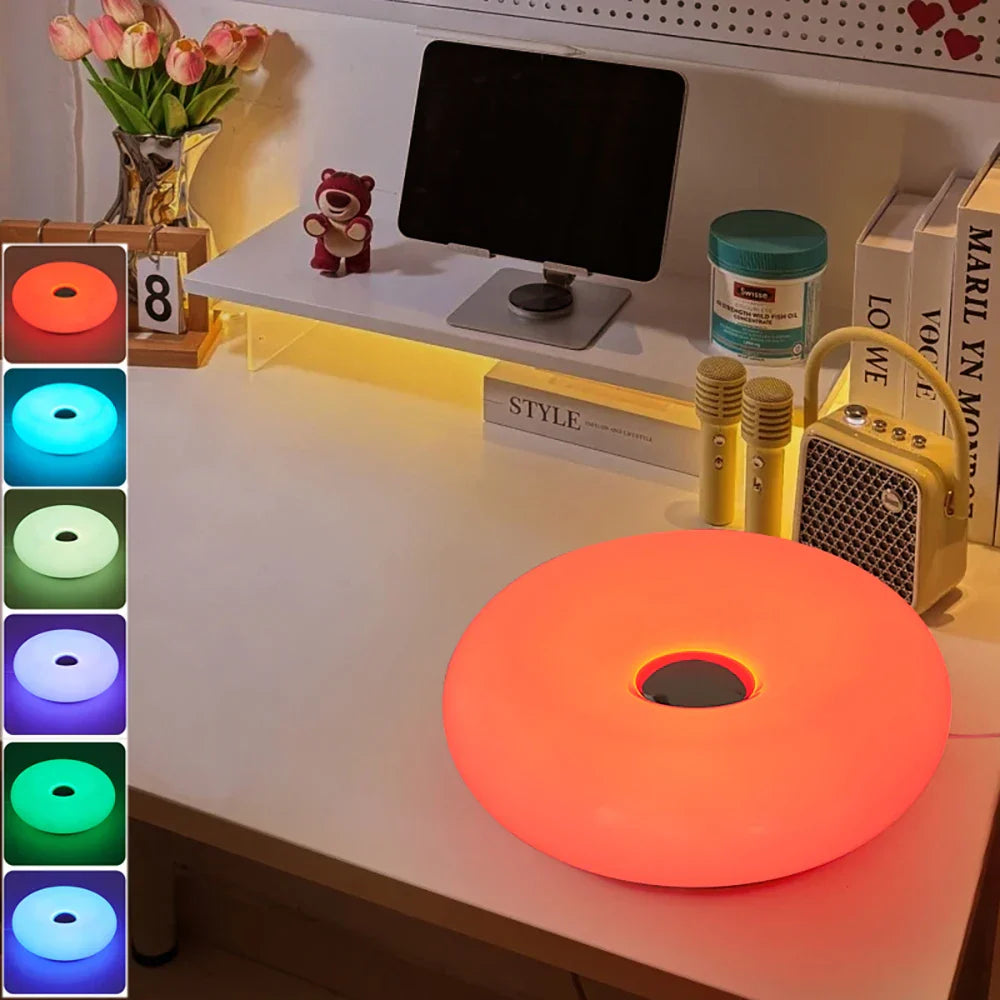 Colorful LED Desk Lamp with Dimmer and Touch Control