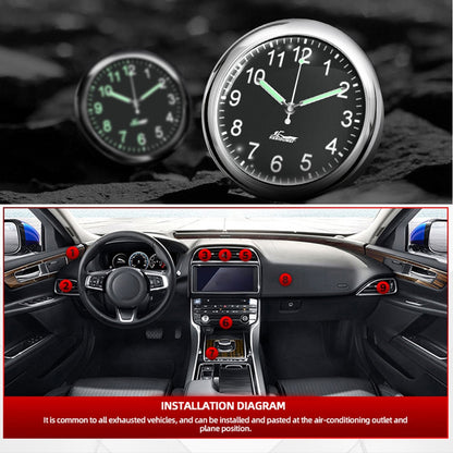 Adhesive Car Dash LED Digital Clock