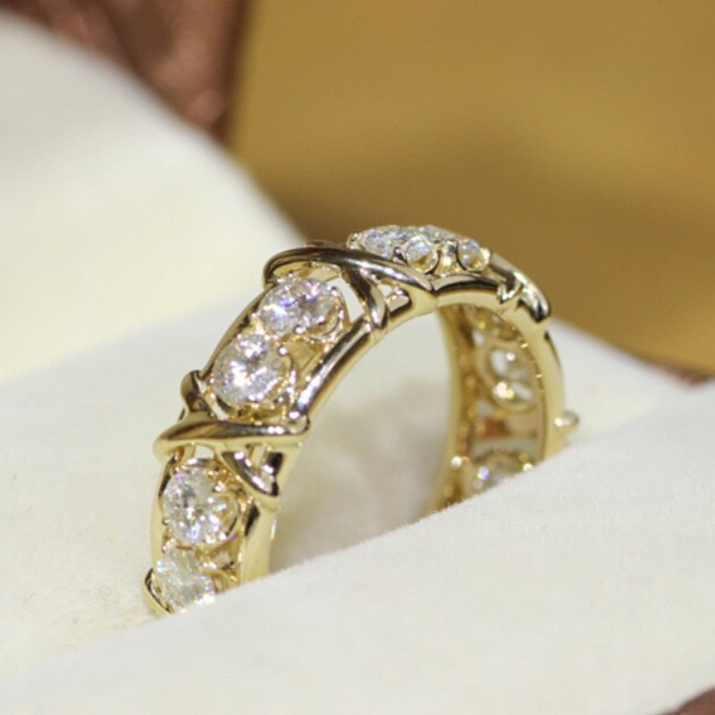 Unique Handcrafted Designer Zircon Stone Ring