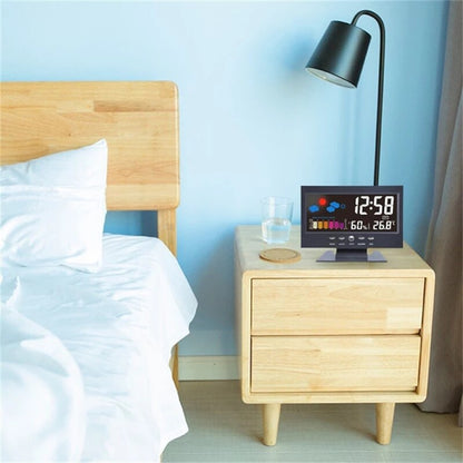 Digital Alarm Clock Weather Station Display