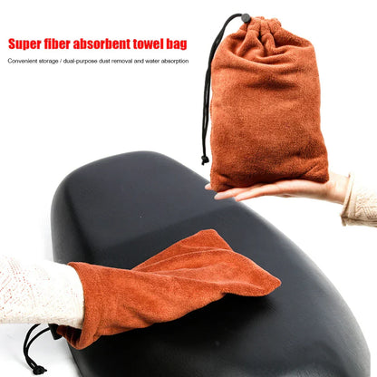 Fesara Premium Flexible Leather Bike Seat Cover