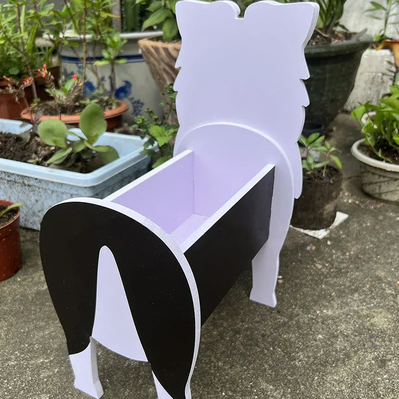 Cute Dog Planter Pot - Fun Pet Flower Container