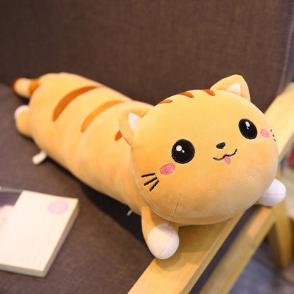 Cute Kitty Bolster Pillow