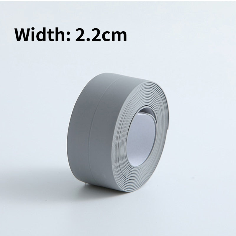 Easy Fit Waterproof Bathroom Sealant Tape Strip - Fesara