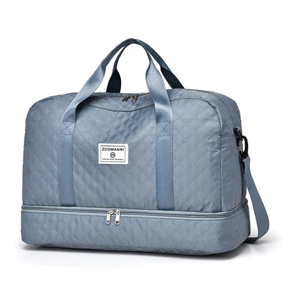 Fesara TravelFlex Lightweight Travel Duffel Bag with Pocket