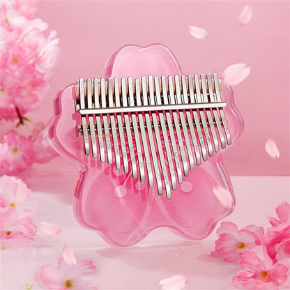 Colorful Flower Pattern Kalimba Thumb Piano