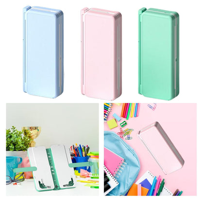 Portable Foldable Desk Book Rest Organizer Case