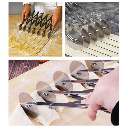 Easy Slice Stainless Steel Pizza Cutter Wheel