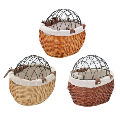 Durable Pet Bike Carrier Basket