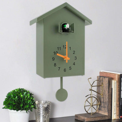 Modern Quartz Cuckoo Wall Clock