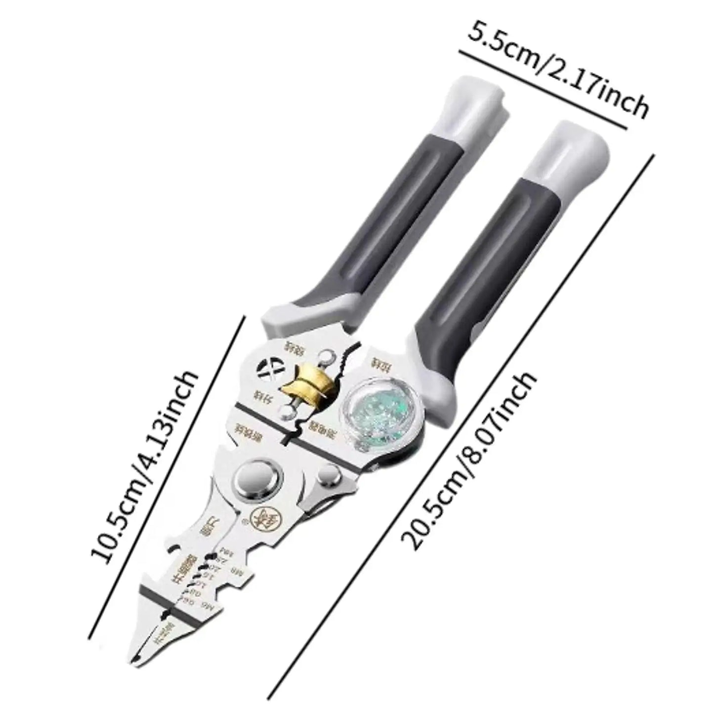 Fesara | 3-in-1 Wire Stripper Tester Plier Tool