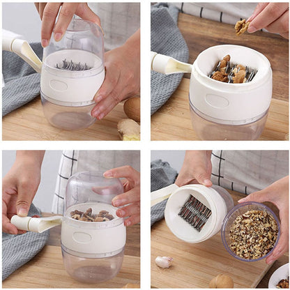 Easy Manual Nut Chopper Grinder