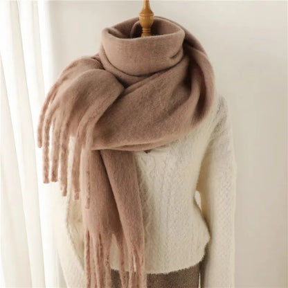 Cozy Solid Color Fesara Throw Blanket