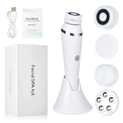 Advanced 4-in-1 Face Cleaner and Exfoliator Set