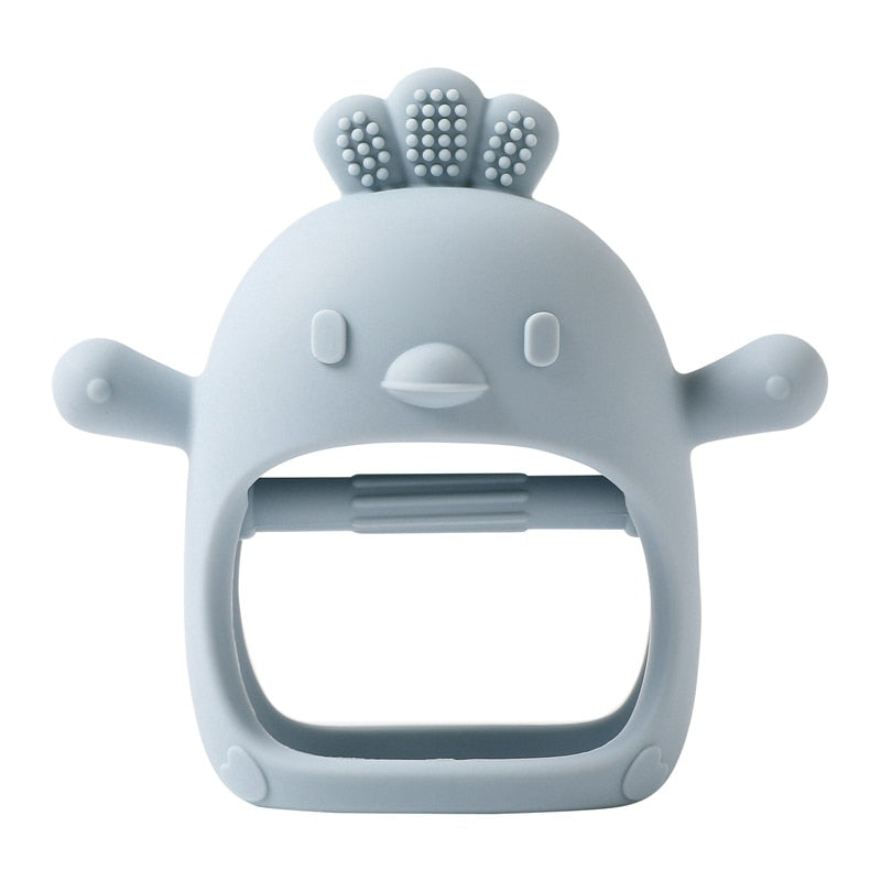 Soft Baby Teething Mitten Gloves